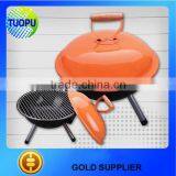 Fashion Colorful Folding Round Shape Charcoal Barbecue Grill,round Bbq Tools thumbnail-2