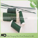 green plastic coated garden wire in spool or cut length