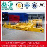 China New 3 Axle 40 ft Container Used Skeleton Semi Trailer for Sale thumbnail-5