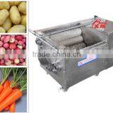 Stainless Steel Carrot Washing & Hulling Machine for Vegetable Washing Machine thumbnail-1