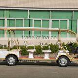 Latest Model Amusement Park 14 Passenger Electric Tourist Shuttle Bus thumbnail-3