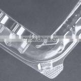 Cheap Price Clamshell Plastic Cake Container Carrier With Hinged Lid, Clear Plastic Take Out Food Packaging Box for Salad thumbnail-6