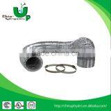 Ventilation 4'5'6'8'10'12 Aluminum Duct With 2 Clamps/air Conditional Aluminum Ducting/ventilation Duct thumbnail-6