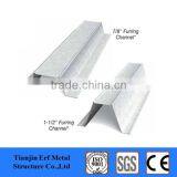 Prepainted Steel Building Top Hat Channel Metal Omega Channel