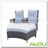 Audu 2017 Original Design Rattan Garden Outdoor Couple Chair Set thumbnail-5