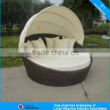 Modern Synthetic Rattan Furniture Outdoor Hotel Wicker Sunbed (GB-10D) thumbnail-2