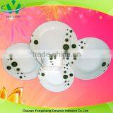 Black and White Hot Sale Porcelain Dinnerware for Hotel thumbnail-1