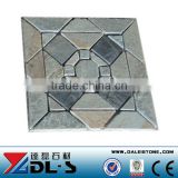 Rusty Slate Stone Natural Mosaic Pattern Tile Paving DL-RSM07