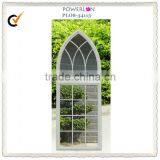 Gothic Design Outdoor Decorative Antique Window Mirror thumbnail-3