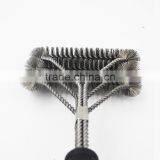 18 Inch Steel Wire Grill Brush, Stainless Steel Cleaning Brush Mat thumbnail-3