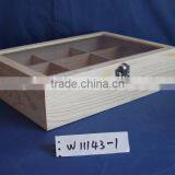 Natural Wooden Essential Oil Box With 12 Comparents Wholesale thumbnail-4