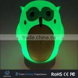 Cute Mini Owl Shape Bluetooth Speaker LED Lamp With fm Radio thumbnail-6