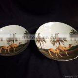 Brass Metal Home Decor Bowl thumbnail-1