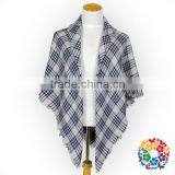 Oversize Ladies Clothes Top Plaid Patterns Shawl Wrap Scarfs Pashmina Cashmere thumbnail-1
