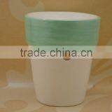 Factory Direct Ceramic Tealight Candle Holder Flower Pot for Planter Garden thumbnail-2