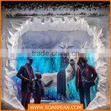 Foamed Life Size Elk Statue Shop Window Decoration