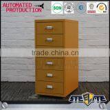 Steelite Helmer 6 Drawer Cabinet Mobile Steel File Cabinet Label Holder On Every Drawer thumbnail-1