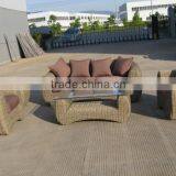 Furniture Plastic Wicker Garden Sofa AK1201 thumbnail-5