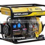 10kw Portable Air-cooled Open Frame Diesel Generator Single Phase Electric Starting thumbnail-1