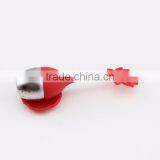 Nice Design Mini Silicone Flower Tea Infuser in Red thumbnail-5