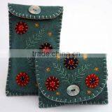 Best Selling Eco-friendly Multi-Size Handmade Felt Purse thumbnail-1