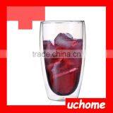 UCHOME Fancy Handmade Creative Borosilicate Glass Cappuccino Coffe Cup thumbnail-3