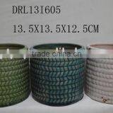 Modern Style Ceramic Flower Vase thumbnail-2