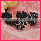 Wedding Rhinestone and Pearl Trim Crystal Rhinestone Chain Trim Pearl Trim WRC-176 thumbnail-2