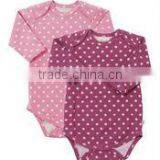 Organic Baby Bodysuit_100% Organic Cotton Comfortable Baby Body Suit and Organic Printed Long Sleeve and Short Sleeve Baby Body thumbnail-1