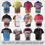 Sublimation Motocross Jersey Short Sleeve Sportswear Jersey thumbnail-1