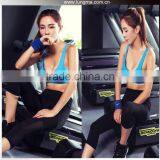 Custom Blank Compression Gym Clothing Seamless Sports Bra High Impact thumbnail-1