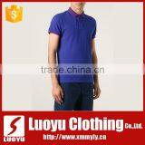 100% Cotton Polo T-shirt Blue Polo Shirt thumbnail-1