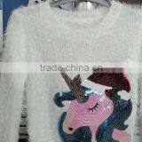Kids Wholesale Eyelash Knit Christmas Sweater (KS0438) thumbnail-5