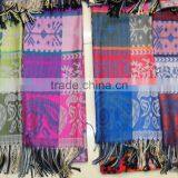 2017Fashion Classic Top Sold China Wholesale Jacquard Paisley Flroal Geometric Rayon Scarf thumbnail-5