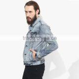 Facny Boys Denim Mens Windbreaker Jacket Custom Your Own Coat thumbnail-4