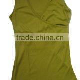 Sleeveless Wraparound Maternity Top thumbnail-1