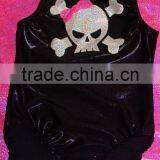 Skull Leotard for Babies, Toddlers Girls Choose Your Colors thumbnail-1