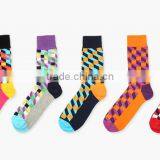 Customized Your Own Brand Design Jacquard OEM Logo 75% Polyester 24% Cotton 1% Spandex Young Men Sport Tube Socks thumbnail-6