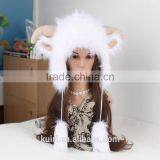 2016 Faux Fur Winter Hats Animal Hats Plush Animal Hat thumbnail-3
