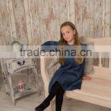 Designer Baby Frocks Mother Daughter Matching Long Sleeves Party Dress thumbnail-4