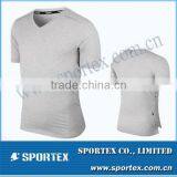 T Shirt 100%cotton / Custom Style t Shirt / Men's V-neck Cotton Shirts thumbnail-1