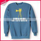 Cheap Custom Mens Pullover Muscle Fit Fleece Sweatshirt Hoodie With Logo thumbnail-1