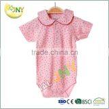 High Quality Jumpsuit Infant Clothing Plain Baby Romper for Newborn Kids thumbnail-1