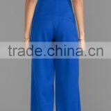 Girls/ladies Sexy Deep V-neck Loose Jumpsuits R0023 thumbnail-5