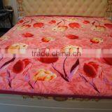 Beautiful Flower Print Flannel Blanket thumbnail-2