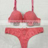 2017 Women Underwear Factory New Arrival Bra And Panty Set Women Sexy Lace Lingerie thumbnail-1