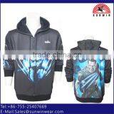 100% Fleece Polyester Hoodies for Men Cool Custom Man Hoodies thumbnail-4