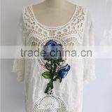 2017 Latest Fashion Design Cutting Ladies Top Women Indian Style Blouse thumbnail-4