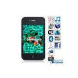 HiPhone 4G+++ Quad Band Dual Cards Dual Standby Dual Cameras WIFI Bluetooth Java 3.5-inch Touch Scre thumbnail-1