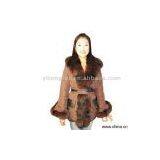Sell Padded Coat With Fox Fur Trim (Style No.:pad-020) thumbnail-1